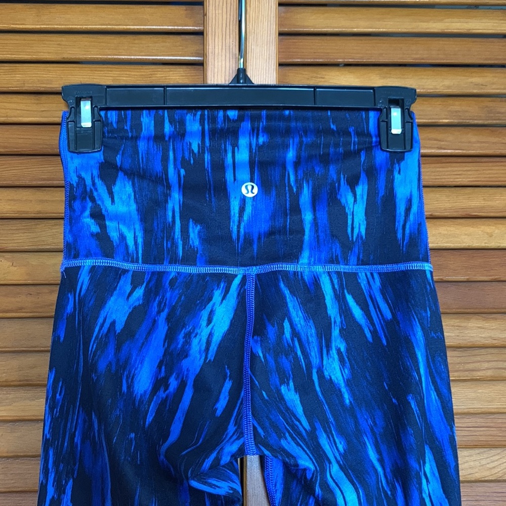 Lululemon Wunder Under High Rise Tie Dye Full Leggings - Picture 3 of 5